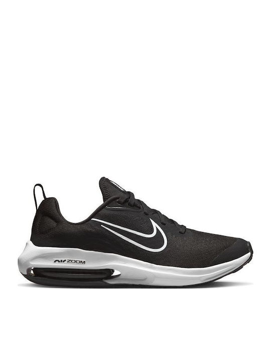 Zoom Arcadia 2 Kids Sports Shoes Running with Laces Black
