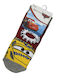 Disney Non-slip Kids' Long Socks Cars Burgundy