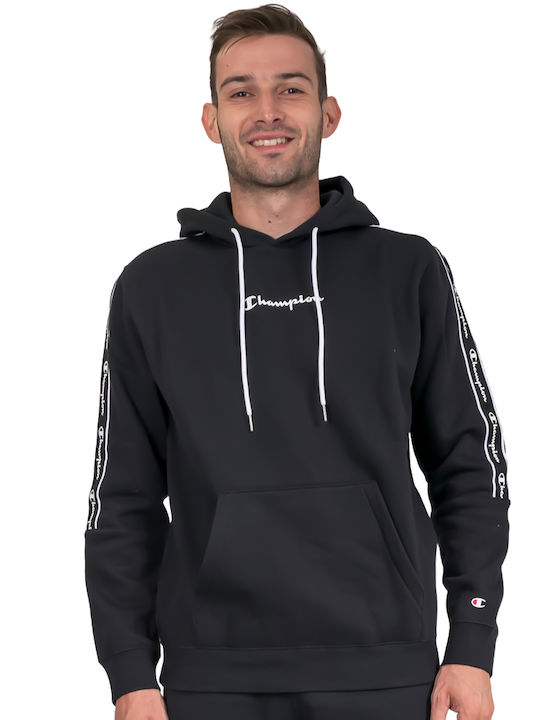 Sweatshirt with Hood Black