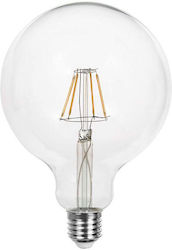 V-TAC LED Lampen für Fassung E27 und Form G125 Kühles Weiß 1055lm 1Stück
