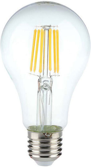 V-TAC Λάμπα LED 10W 105mm για Ντουί E27 και Σχήμα A60 Φυσικό Λευκό 1055lm