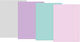 Folder with Rubber Band and Ears for Paper A4 Pastel (Μiscellaneous colours)