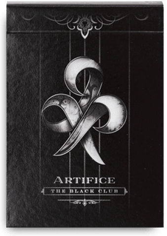 Ellusionist Artifice The Black Club Luxury Spielkarten Schwarz