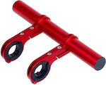 Accessory for Electric Scooter Handlebar Extension 200mm Red in Red Color