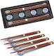Ready Chopsticks Ξύλινα Καφέ 8τμχ