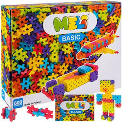 Meli Bristles Τουβλάκια για 3+ Ετών 600τμχ Meli Bristles Τουβλάκια για 3+ Ετών 600τμχ