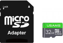 Usams USA446 microSDHC 32GB Class 10 with Adapter