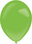 Set of 100 Balloons Latex Green