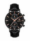 Gant Park Hill Day-Date II Men's Watch 43.5mm Battery with Black Leather Strap