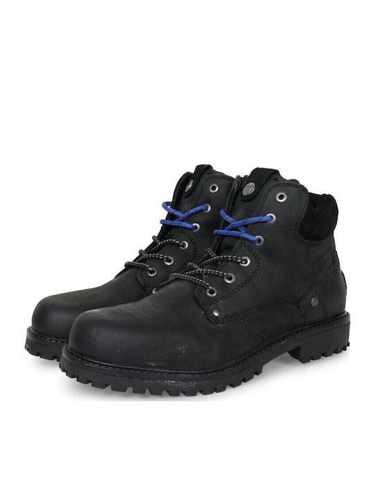 Yuma Leather Black Boots Anatomical