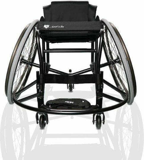 RGK Club Sport Scaun Cu Rotile Tip Special Scaun Cu Rotile Sport Negru
