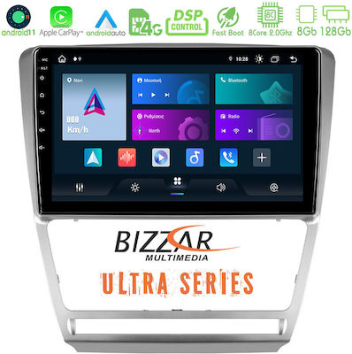 Bizzar Ηχοσύστημα Αυτοκινήτου για Skoda Octavia 2004-2013 (Bluetooth/USB/WiFi/GPS) με Οθόνη 10"