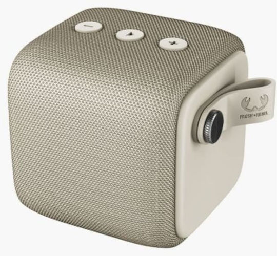 Fresh 'n Rebel Rockbox Bold S Impermeabil Boxă Bluetooth 5W cu Durată de Baterie până la 12 ore Bej