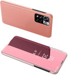 Hurtel Clear View Buchen Sie Kunststoff Rosa (Redmi Note 11 / 11S 4G)