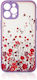 Hurtel Design Back Cover Σιλικόνης Flower Purpl...