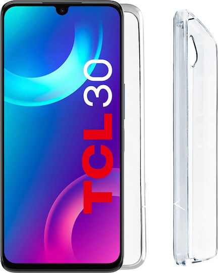 Volte-Tel Slimcolor Air Back Cover Silicone Transparent (TCL 30 / 30+ / 30 5G)