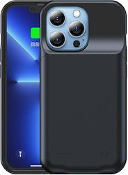 Usams CD175 Batterie 3500mAh Schwarze Handyhülle für iPhone 13 Pro