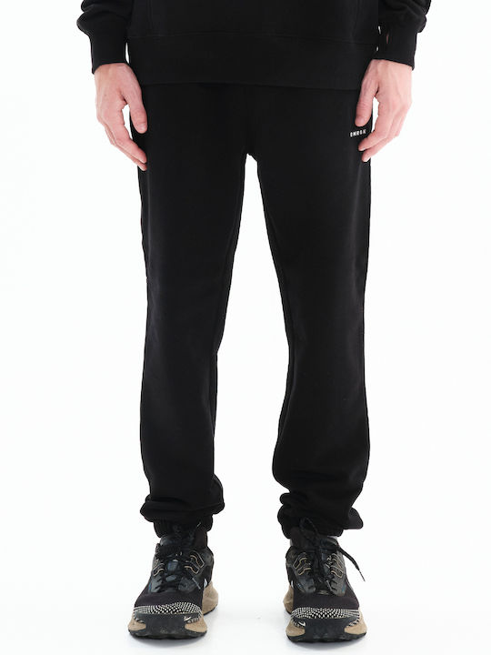 Sweatpants with Elastic Black