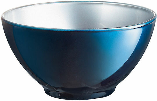 Luminarc Dip Serving Bowl Round Glass Petrole with Diameter 5cm