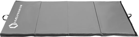 HMS MGS01 Foldable Exercise Mat Yoga Gray with Carry Strap 240x120x5cm