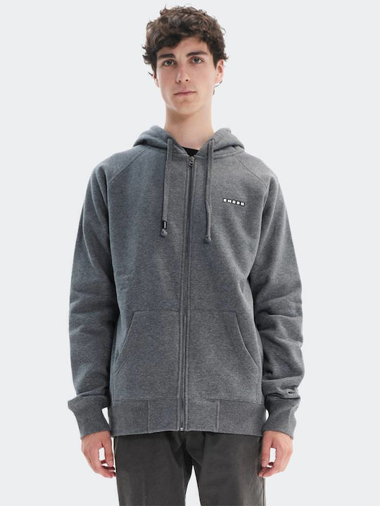 Emerson Hooded Cardigan Dark Grey Marl