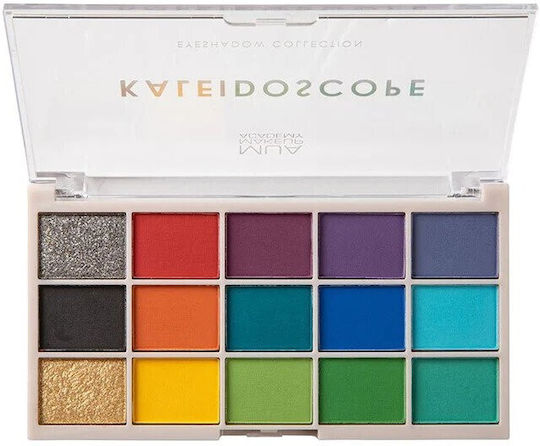 MUA Kaleidoscope Παλέτα με Σκιές Ματιών σε Στερεή Μορφή 12gr