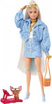 Barbie Κούκλα Extra Blonde Bandana για 3+ Ετών