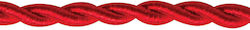 VK Lighting VK/00E30007 Fabric Cable 3x0.75mm² Red 47143-029654