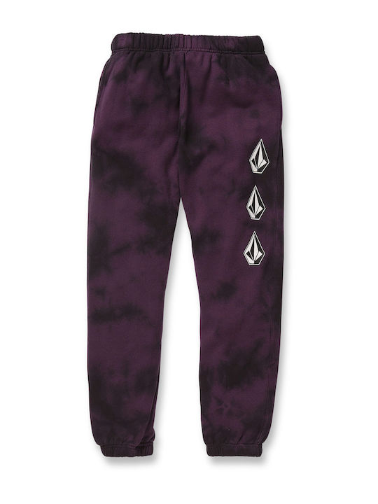 Volcom Copilăresc Pantalon de Trening Violet 1buc