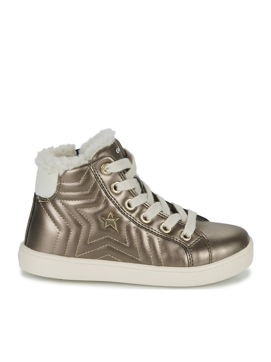 KATHE Παιδικά Sneakers High Χρυσά