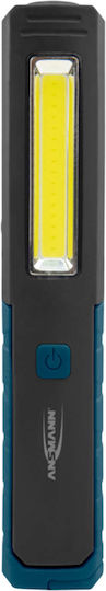 Ansmann Rechargeable Flashlight LED IP20 Dual Function with Maximum Brightness 210lm WL450R Black