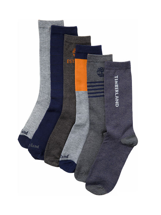 Timberland Herren Socken Mehrfarbig 6Pack