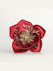 Eurolamp Christmas Fabric Decorative Flower 20cm