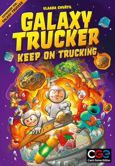 Board Game Galaxy Trucker Keep Trucking for 2-4 Players 8+ Years Old (EN) Czech Games Edition