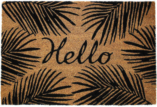 Douceur d'Intérieur Fußmatte aus Kokosnussbaum L-C Hello Beiges 40x60cm 1741134 Beiges Douceur d'Intérieur Fußmatte aus Kokosnussbaum L-C Hello Beiges 40x60cm 1741134 Beiges