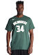 NBA Milwaukee Bucks Giannis Antetokounmpo Sportliches T-Shirt Grün
