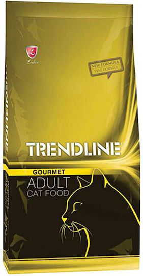 Reflex Trendline Gourmet Adult Trockenfutter für erwachsene Katzen mit Rindfleisch 15kg