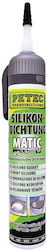 Petec Silikon-Dichtungsmittel Schwarz 200ml 1Stück