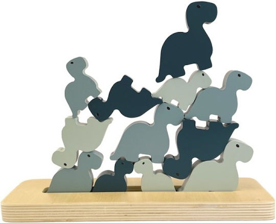 Egmont Stacking Toy Stacking Dinosaurs made of Wood for 12++ Months