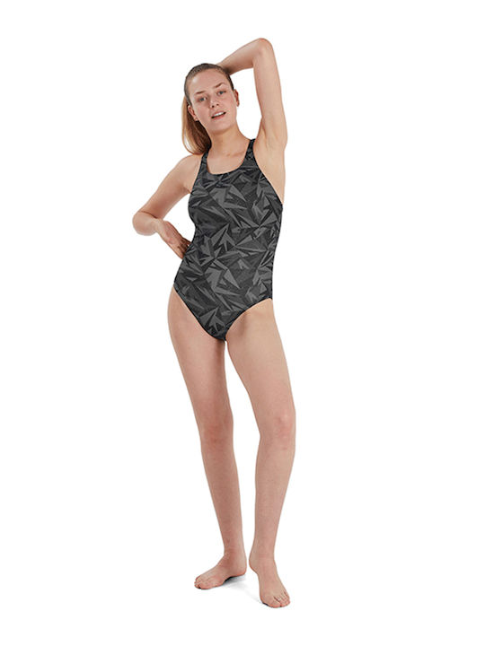 Speedo Hyperbloom Αθλητικό Ολόσωμο Μαγιό Black/...