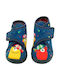 Mini Max Ανατομικές Παιδικές Παντόφλες Μποτάκια Μπλε V Gismo
