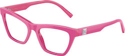 Dolce & Gabbana Women's Acetate Butterfly Pink ...