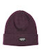 Beanie Unisex Beanie Knitted in Purple color
