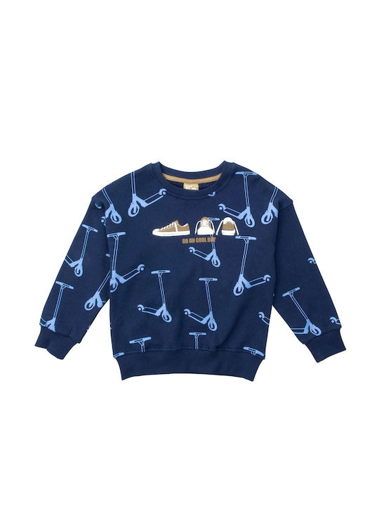 Funky Kids Sweatshirt Navy Blue