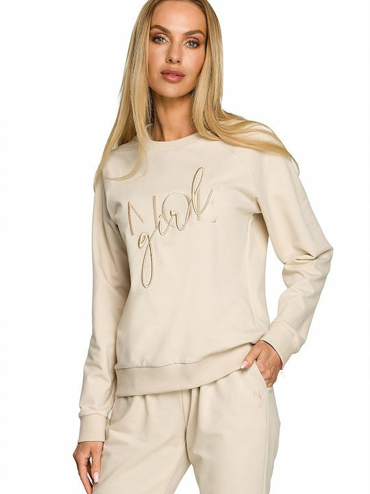 MOE Women's Sweatshirt Beige