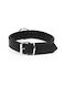 Gloriapets Drymilled Dog Collar Leather in Black color 15mm x 35cm
