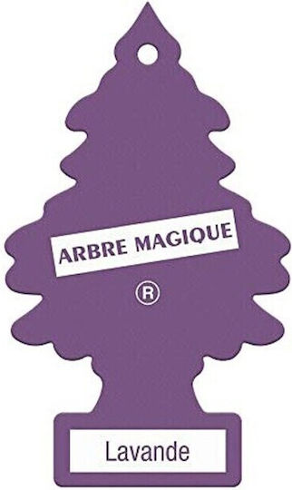 Arbre Magique Cartelă Aromatică Suspendata Mașină Levănțică 1buc