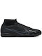 Nike Zoom Mercurial Superfly 9 Academy TF Ψηλά Ποδοσφαιρικά Παπούτσια με Σχάρα Black / Dark Smoke Grey / Summit White / Volt
