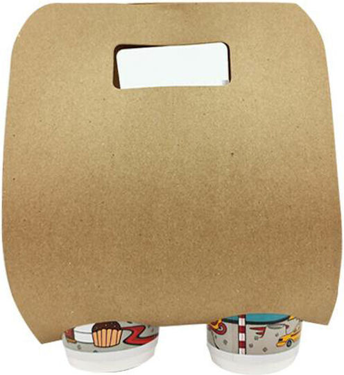 Set of 100 Coffee Cup Holders 2 Positions