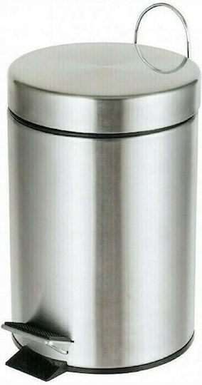 Delta Cleaning ΚΑ12Σ Inox Банята кошче 12лт Черен